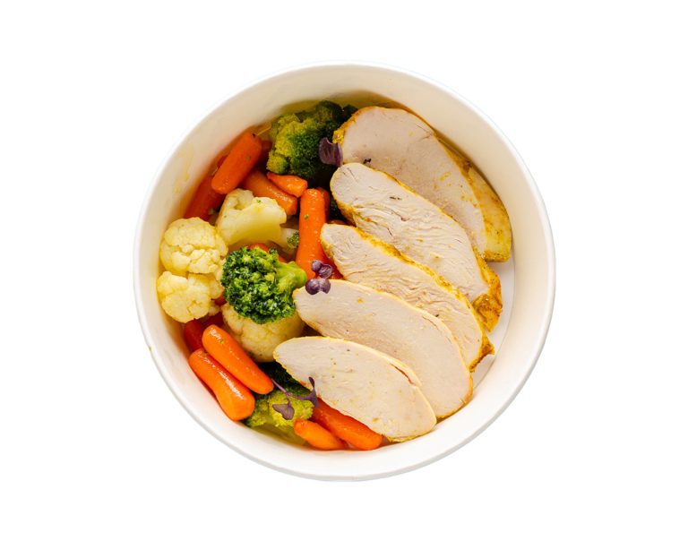 BIG BOX with chicken fillet from farm-raised chickens