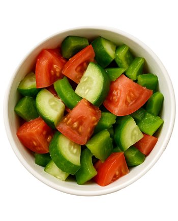 Домати, краставици и чушка /100г/