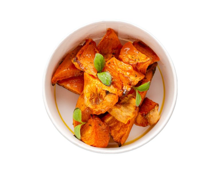 Печен батат с мащерка