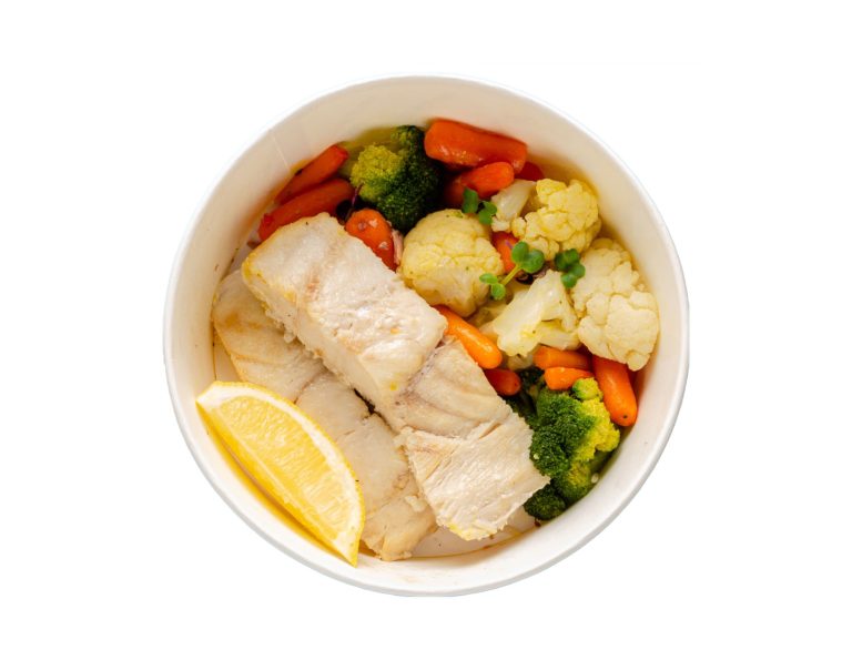 BIG BOX with white fish fillet "Cod" /4*/