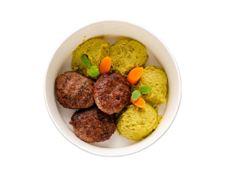 BIG BOX with "Black Angus" beef meatballs