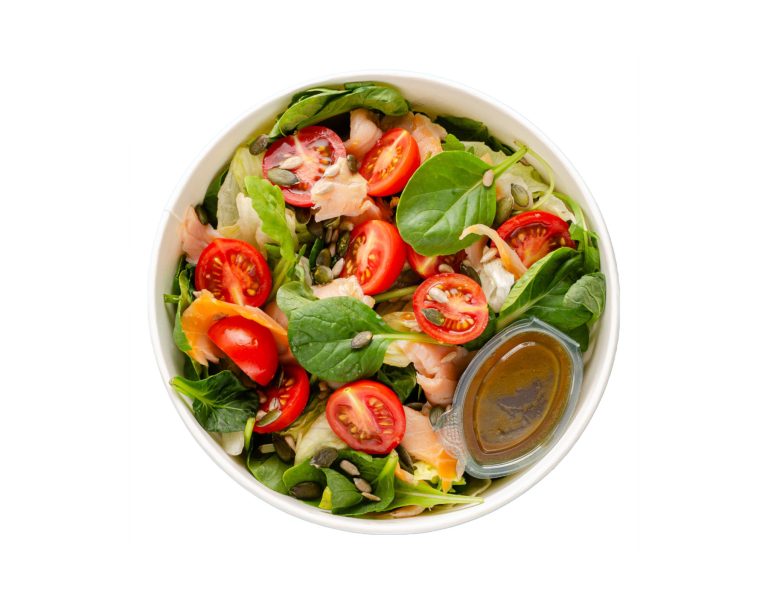 Smoked salmon salad /4/*